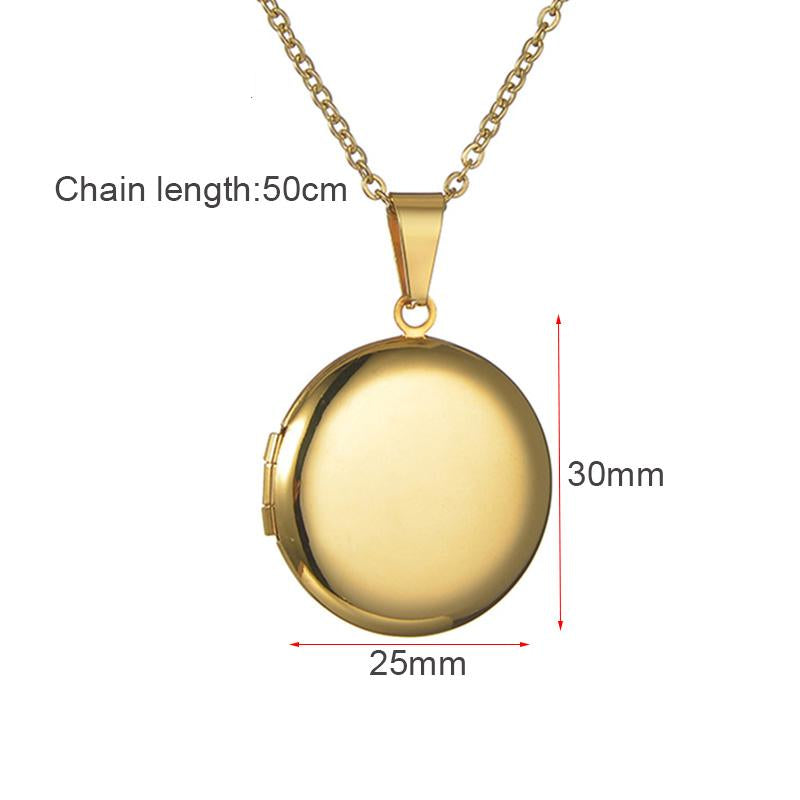 Locket Pendant Necklace