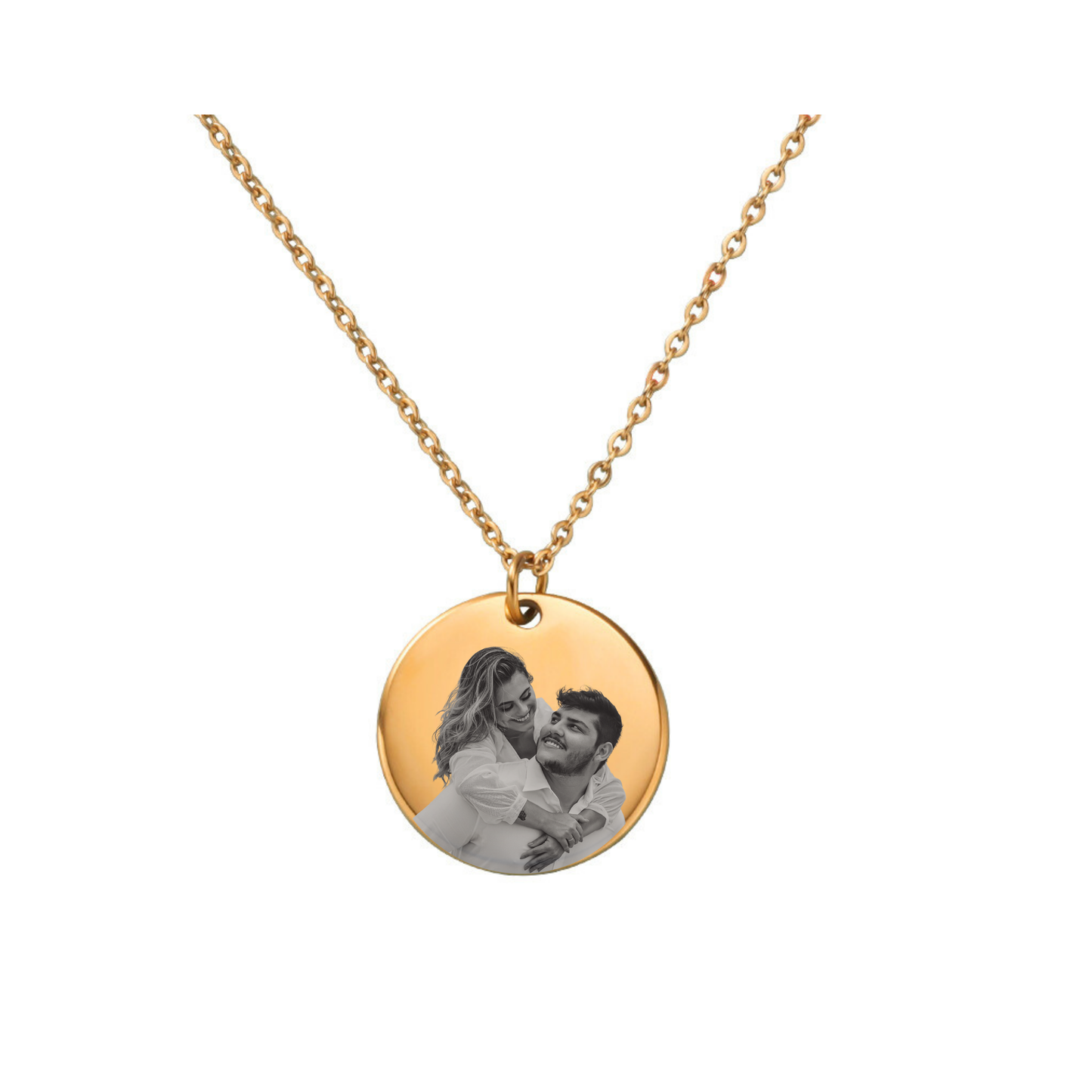 Round Pendant Necklace