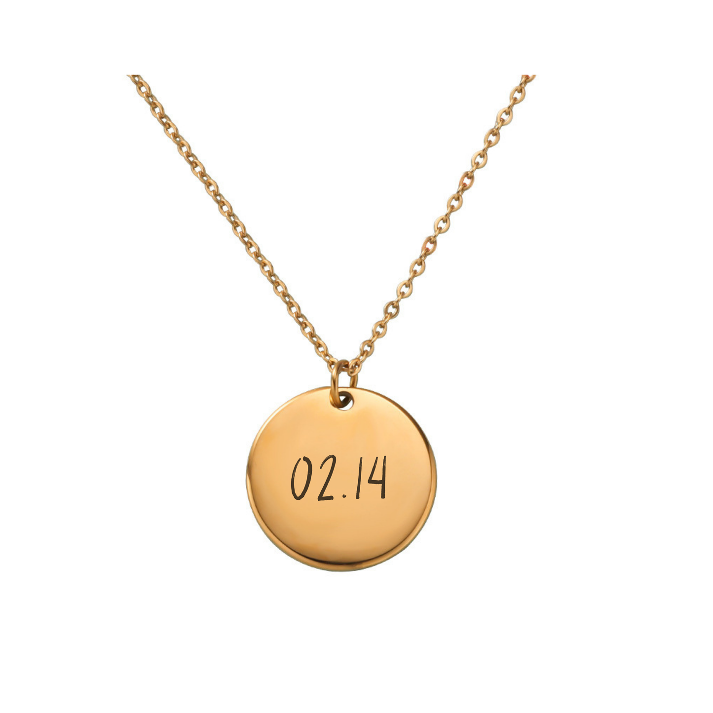 Round Pendant Necklace