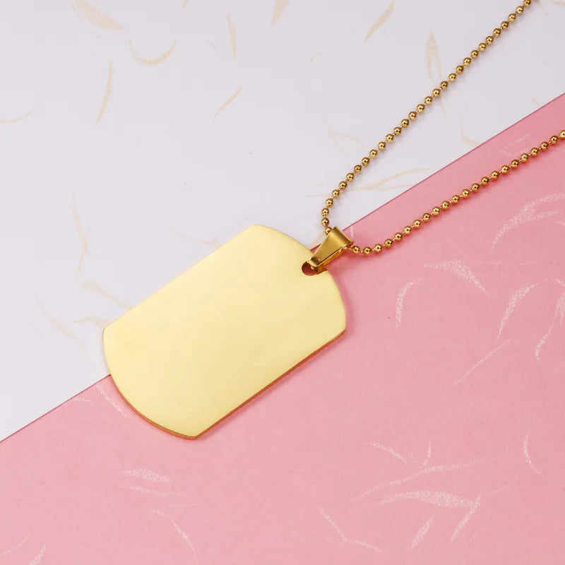 Dog Tag Necklace