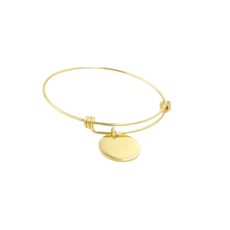 Charm Bangle Bracelet