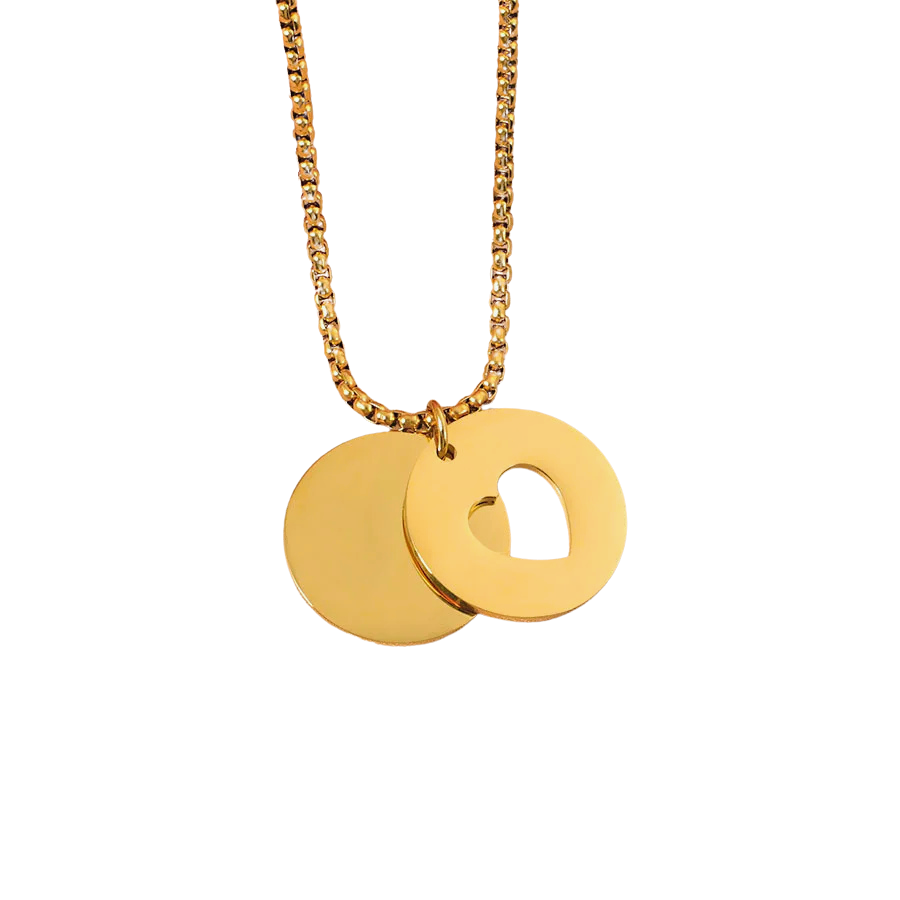 Halo Heart Necklace