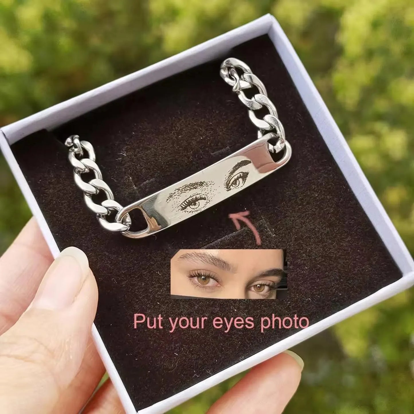 Personalised Men's Chain Bracelet