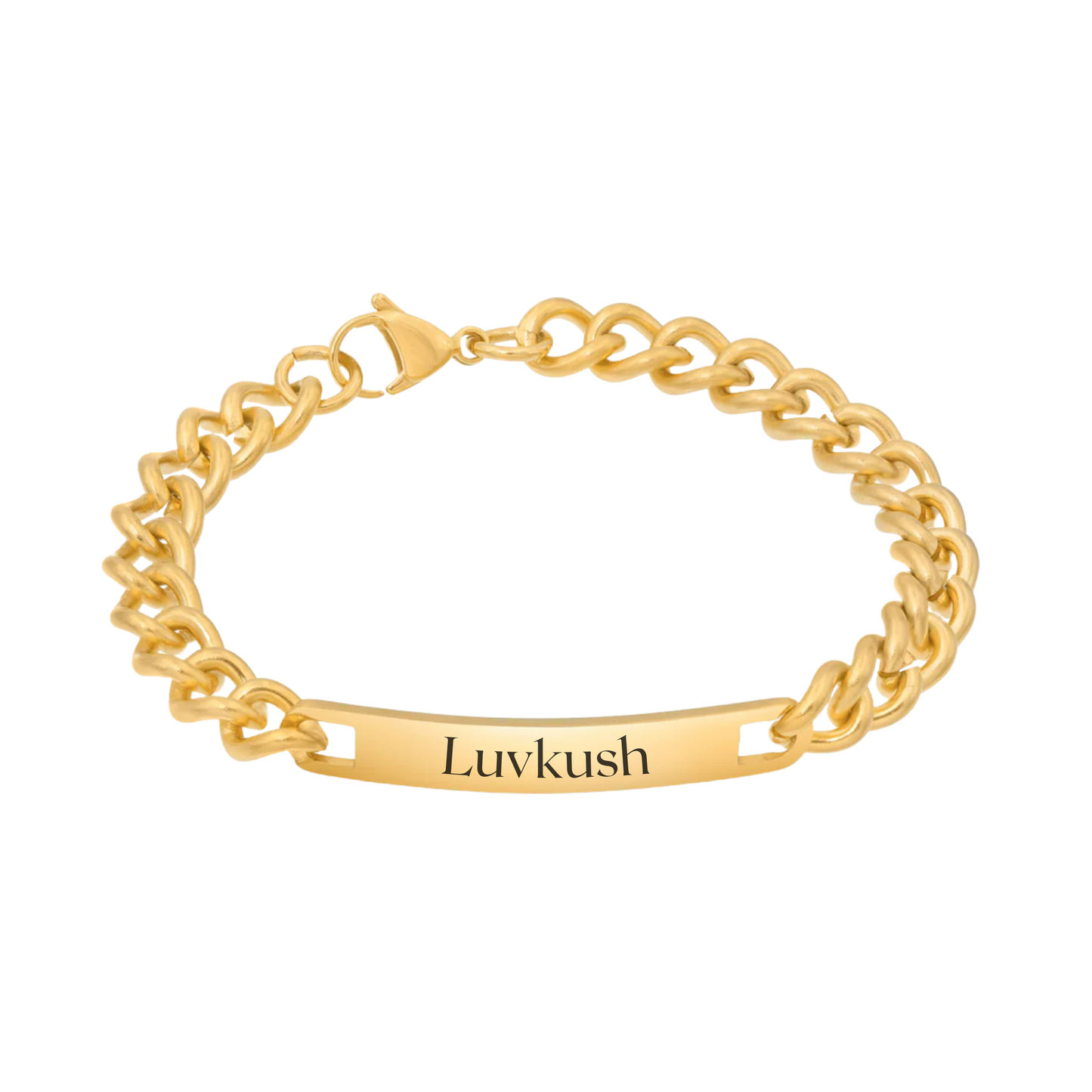 Personalised Men's Chain Bracelet