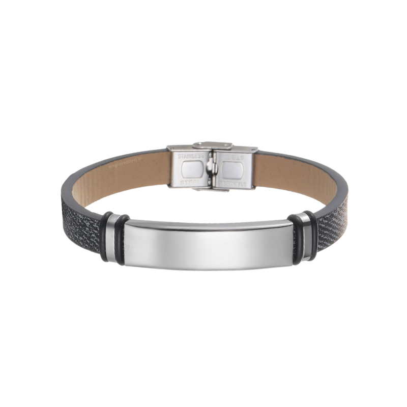 Vegan Leather Strap Bracelet