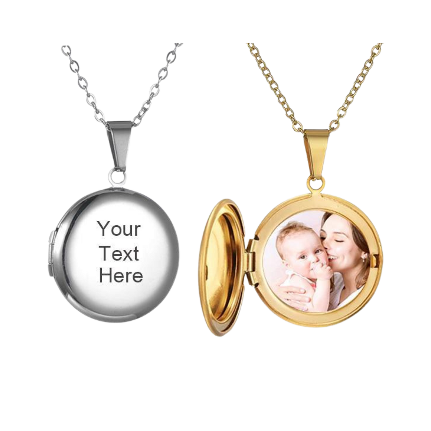 Locket Pendant Necklace