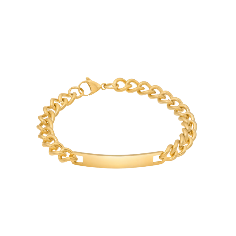 Personalised Men's Chain Bracelet