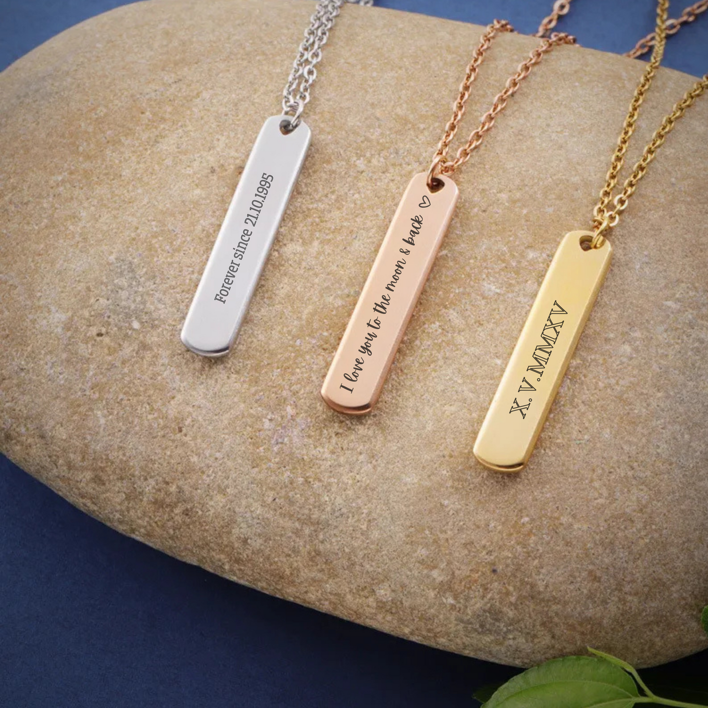 Cuboid Pendant Necklace