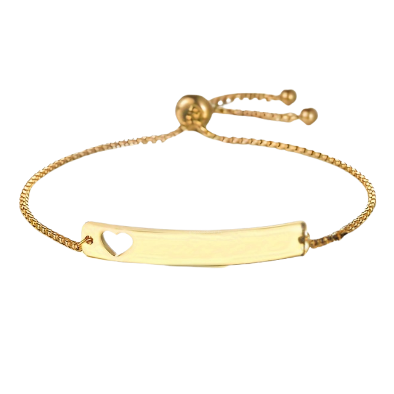Vector Heart Adjustable Bracelet