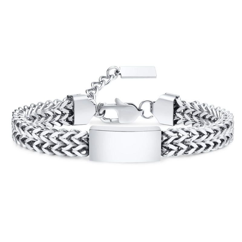 Vertex Braided Chain Men's Bracelet