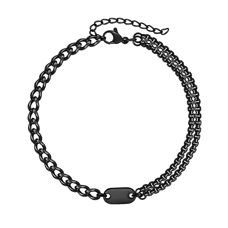 Vertex Dual Chain Bracelet
