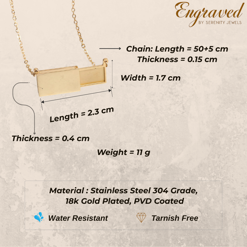 Secret Slider Necklace