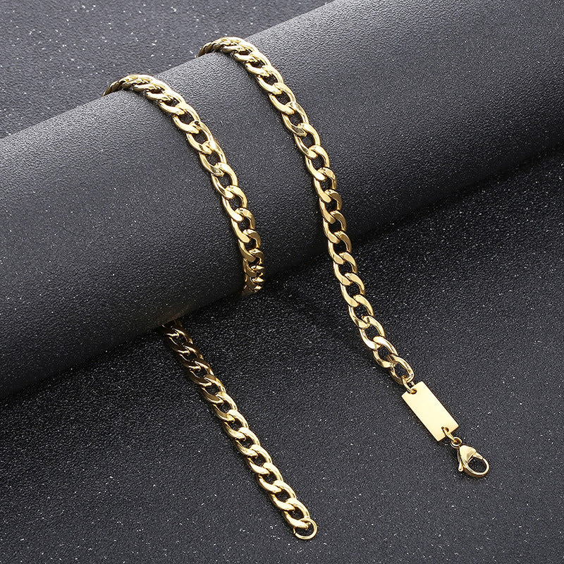 Titan Curb Men's Necklace