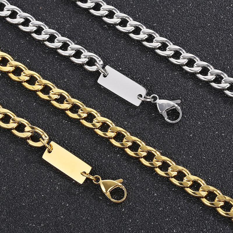 Titan Curb Men's Necklace