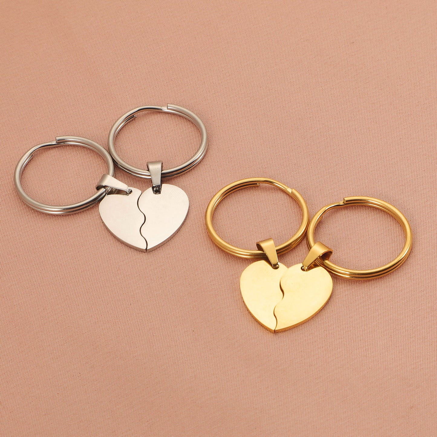 Half Heart Keychain (PAIR)