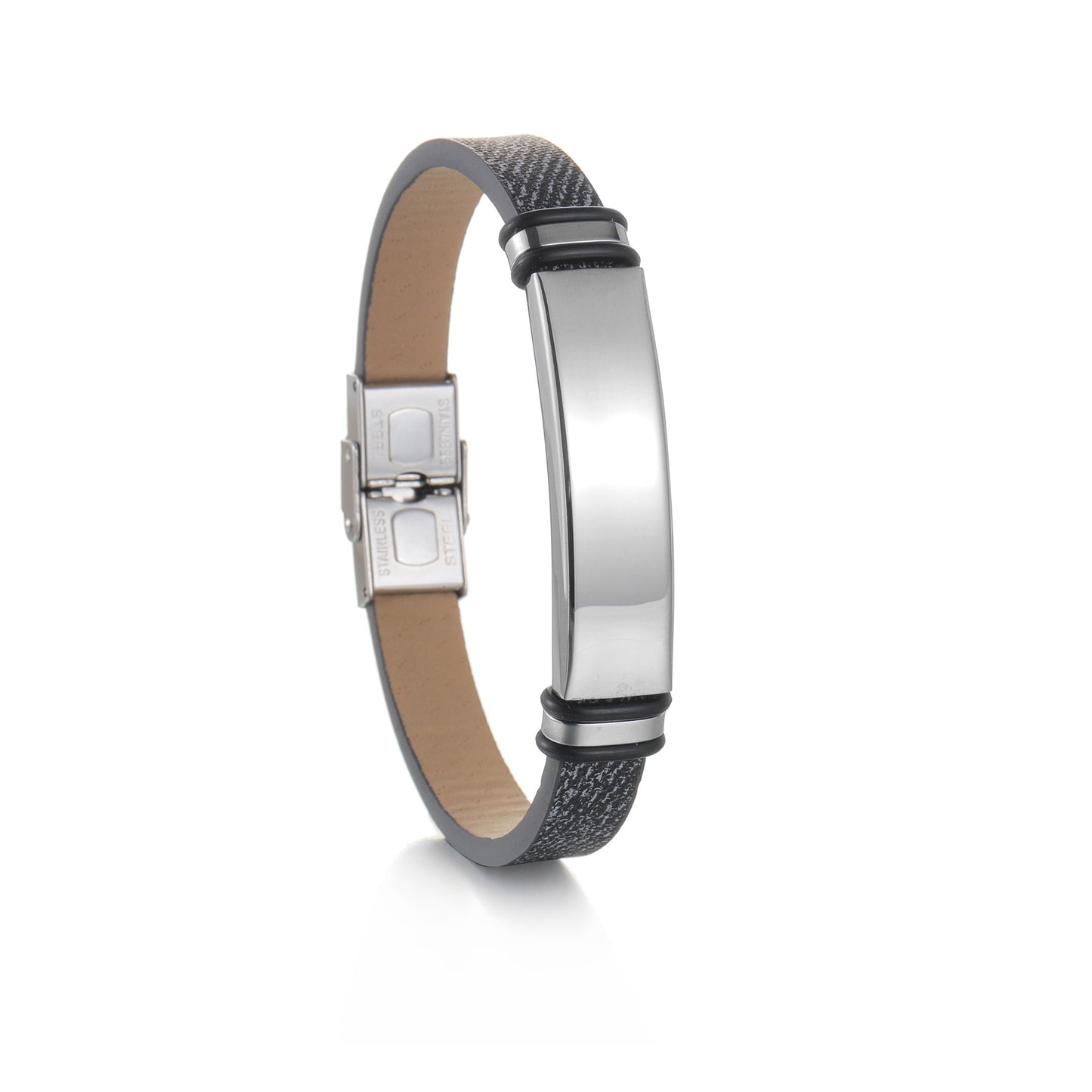 Vegan Leather Strap Bracelet