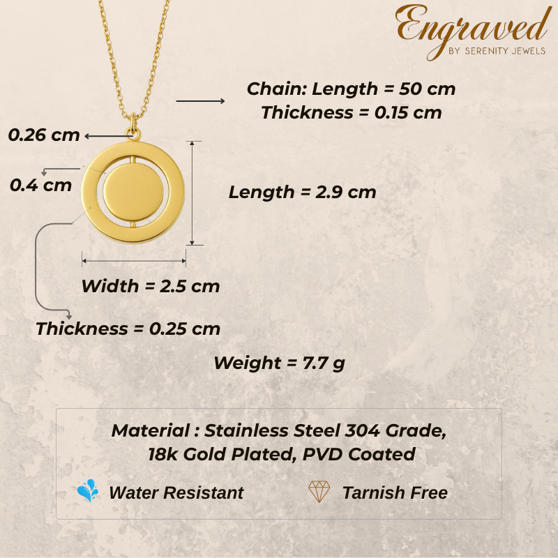 Eclipse Pendant Necklace