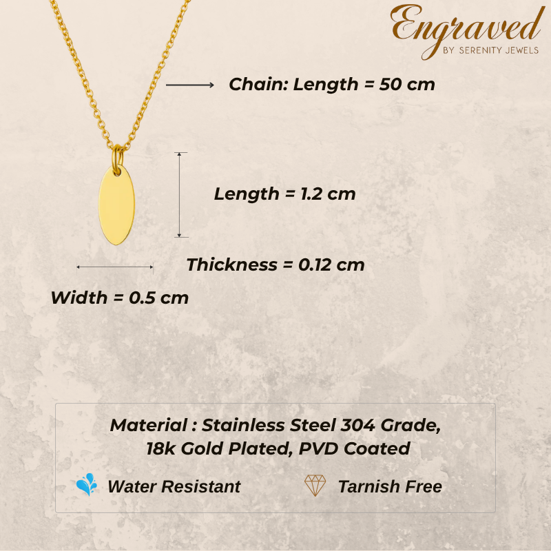 Small Oval Necklace