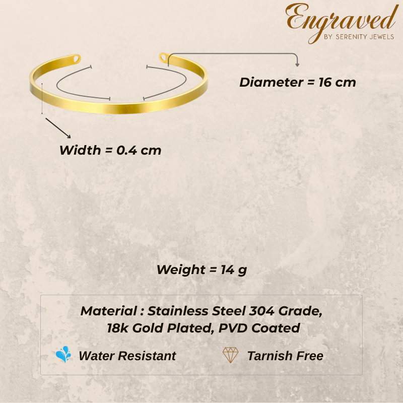 Dianne Heart Bangle