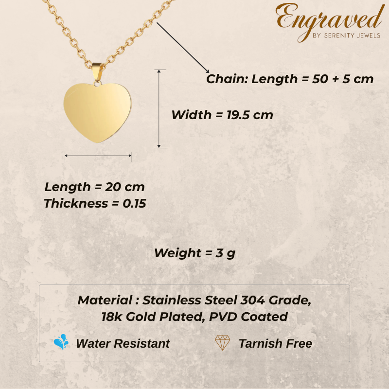Heart Pendant Necklace
