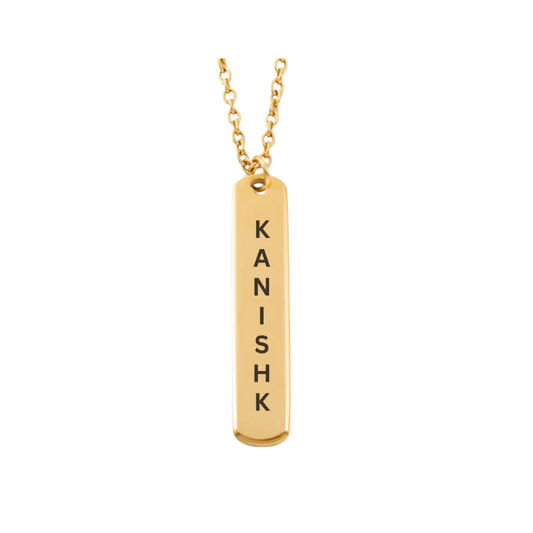 Cuboid Pendant Necklace