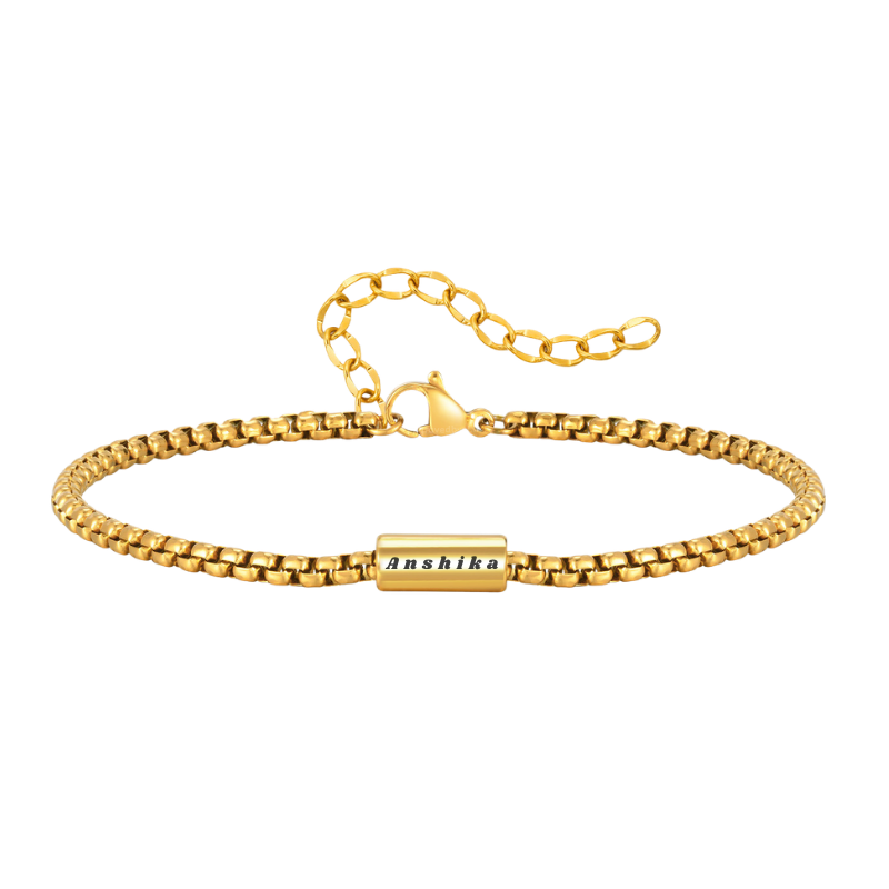 Axis Capsule Chain Bracelet