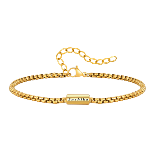 Axis Capsule Chain Bracelet
