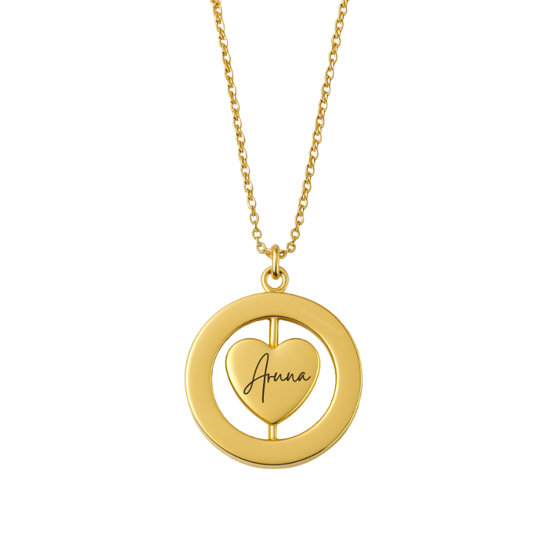 Eternal Heart Pendant Necklace