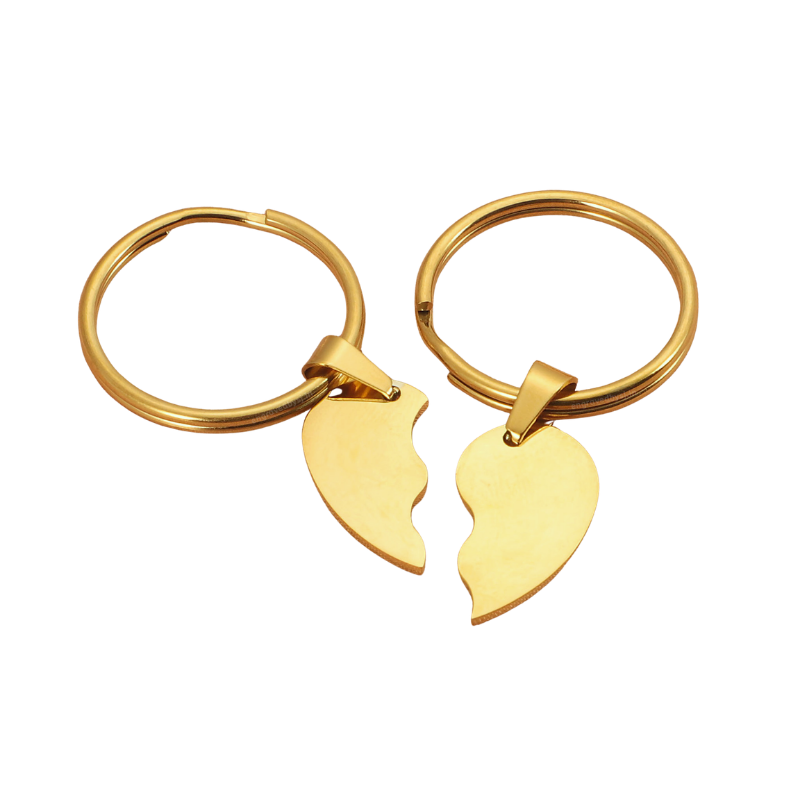 Half Heart Keychain (PAIR)