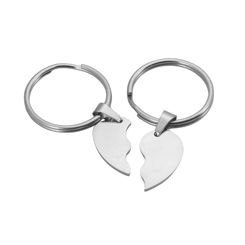 Half Heart Keychain (PAIR)