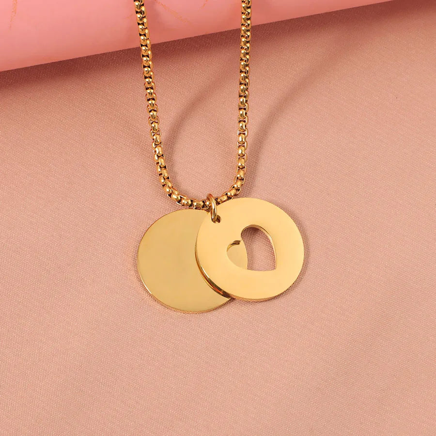 Halo Heart Necklace