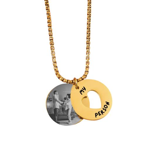 Halo Heart Necklace