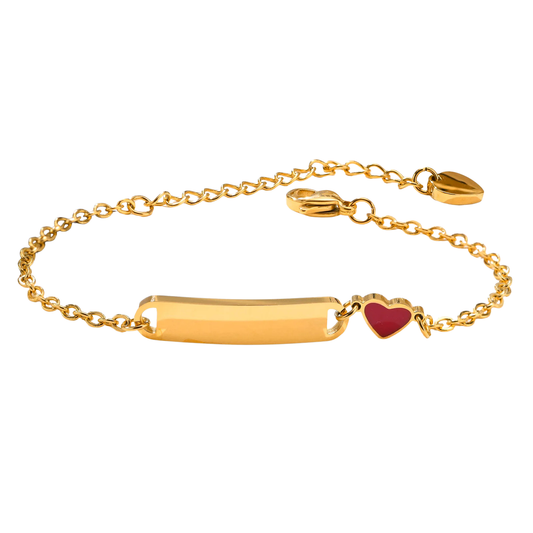 Heart Bound Link Bracelet