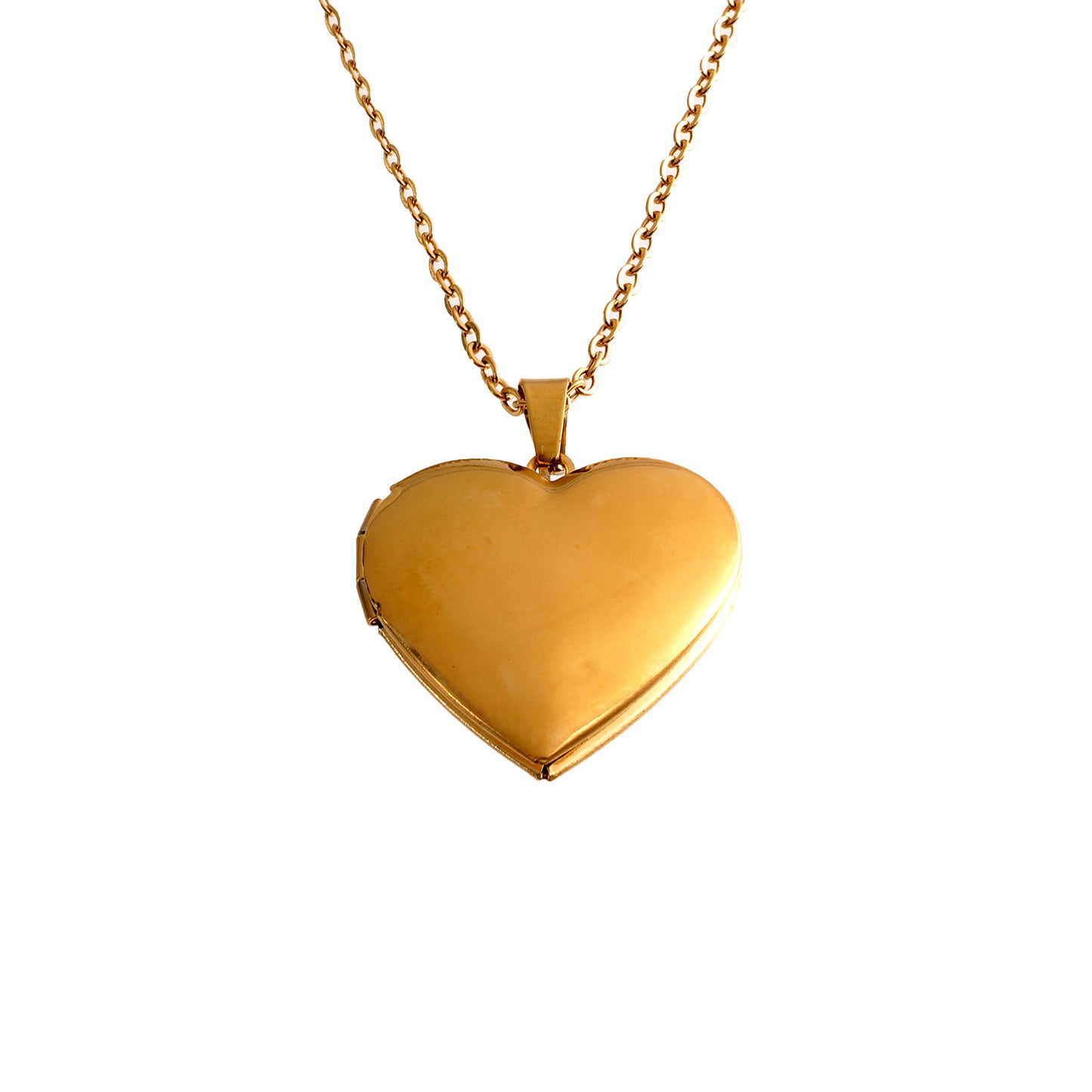 Heart Locket Pendant Necklace