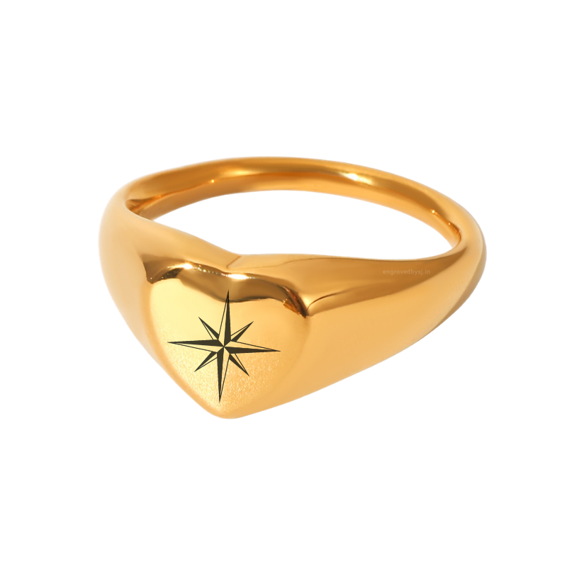 Luna Heart Ring