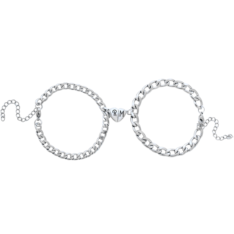 Magnetic Heart Bond Bracelet (PAIR)