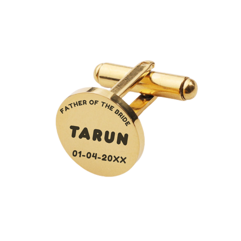 Noble Round Cufflink (PAIR)