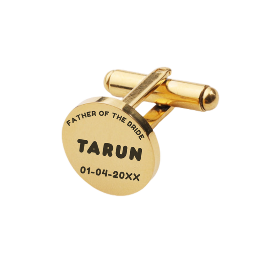 Noble Round Cufflink (PAIR)