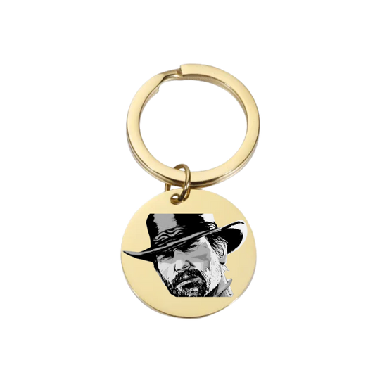 Simple Round Keychain