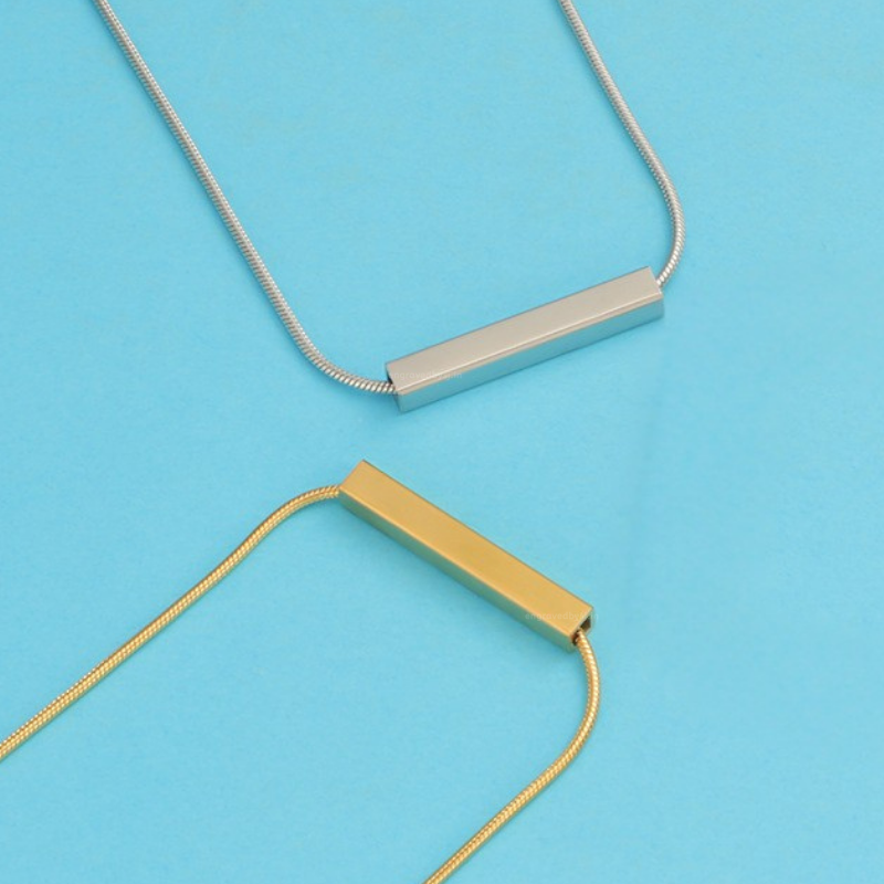 Sliding Bar Necklace