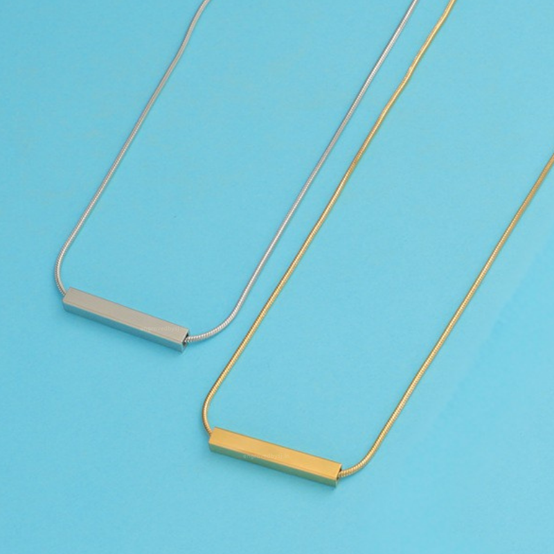 Sliding Bar Necklace