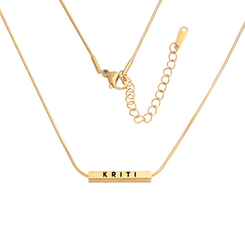Sliding Bar Necklace