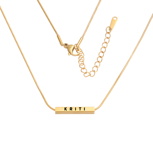 Sliding Bar Necklace