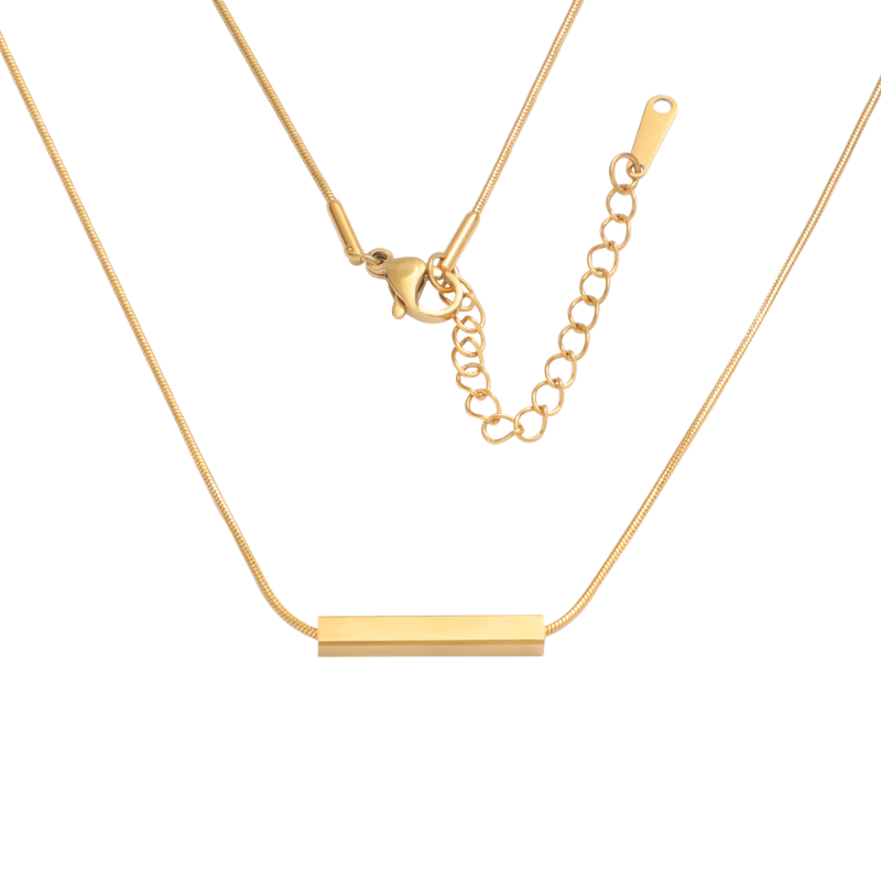 Sliding Bar Necklace