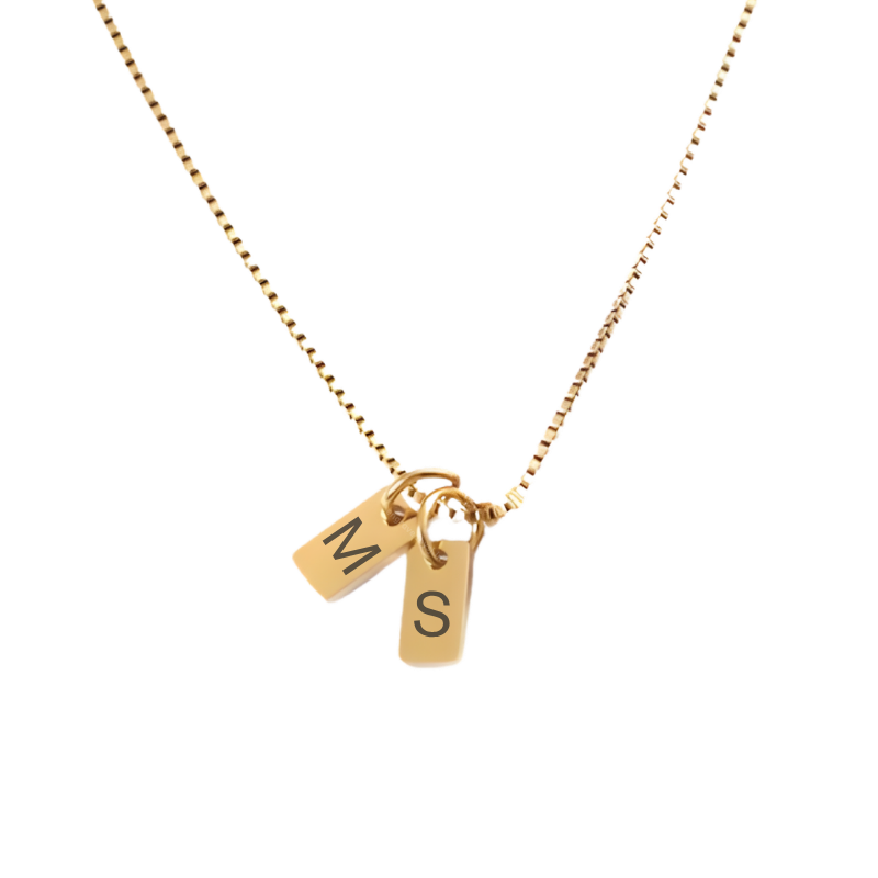 Small Tag Necklace