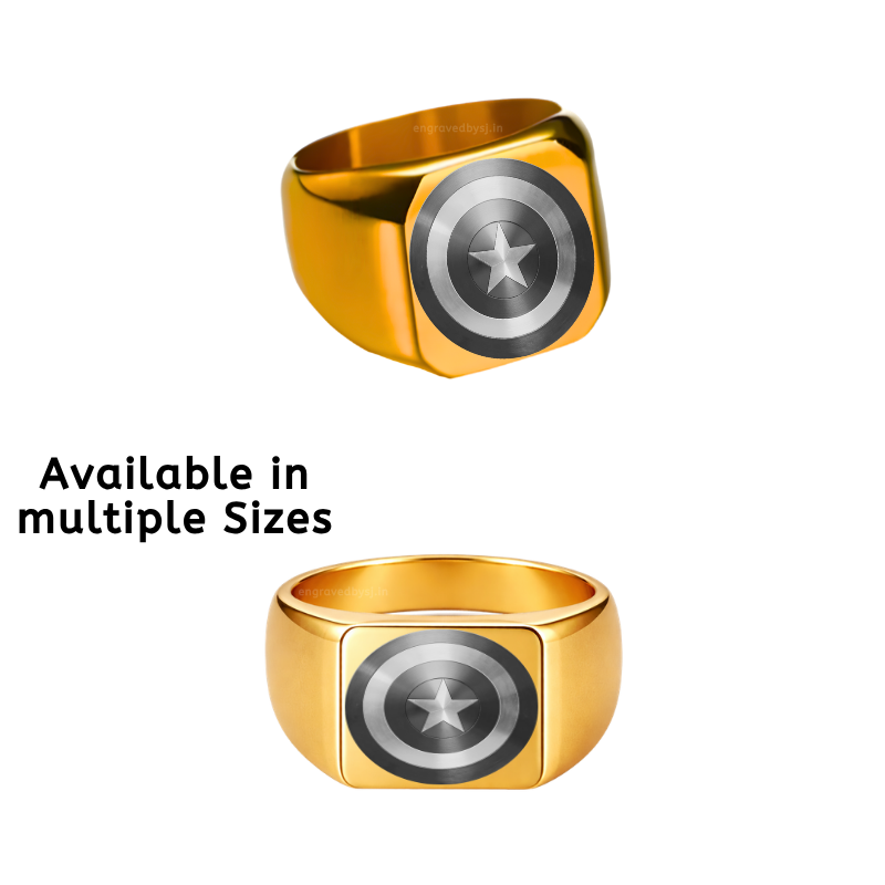 Titan Crest Man Ring