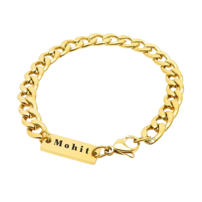 Titan Curb Men's Bracelet