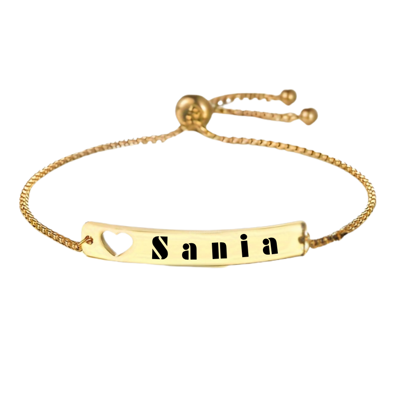 Vector Heart Adjustable Bracelet