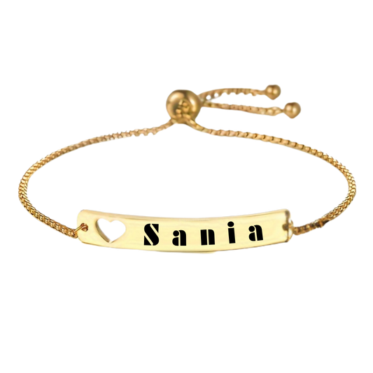 Vector Heart Adjustable Bracelet