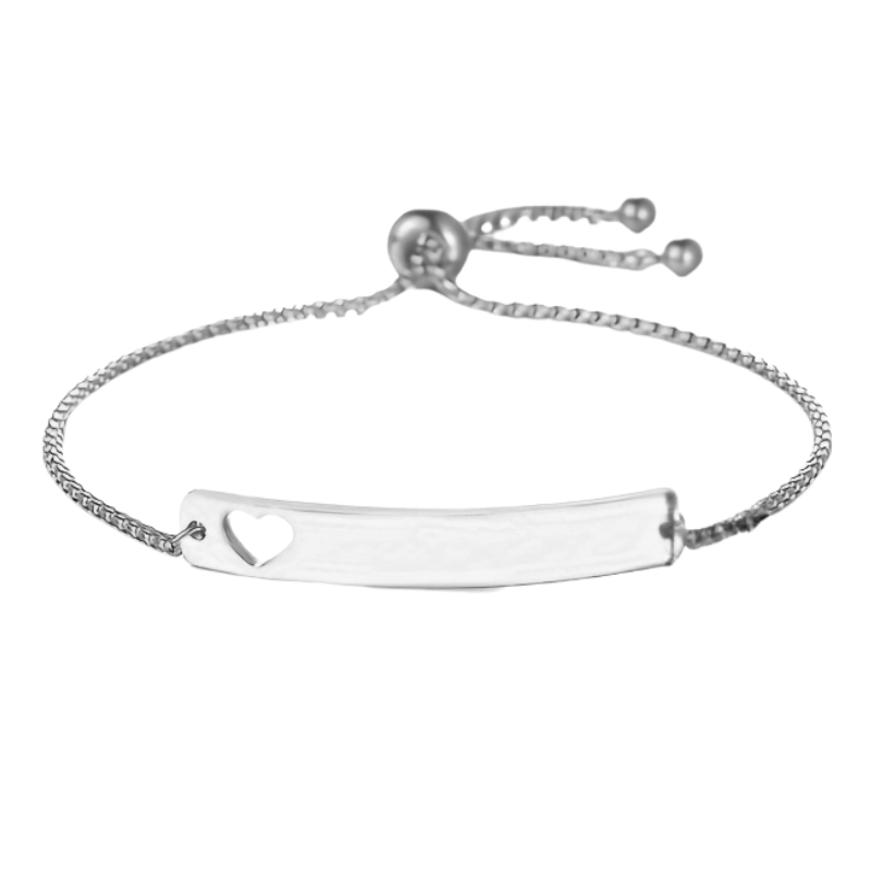 Vector Heart Adjustable Bracelet